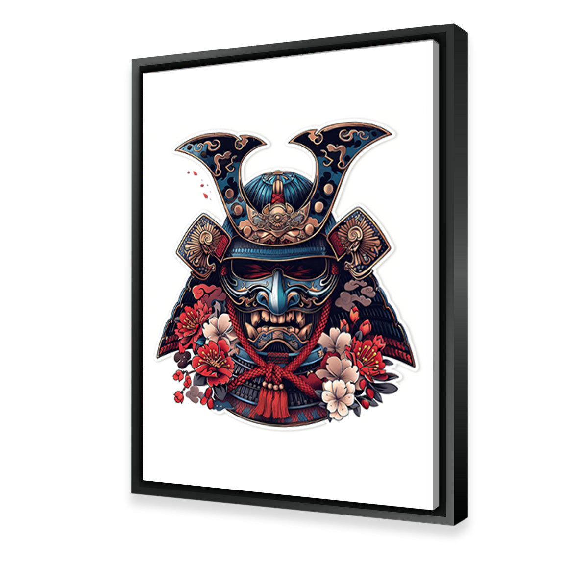 Authentic Traditional Japanese Samurai Mask Wall Art for Stunning Decor