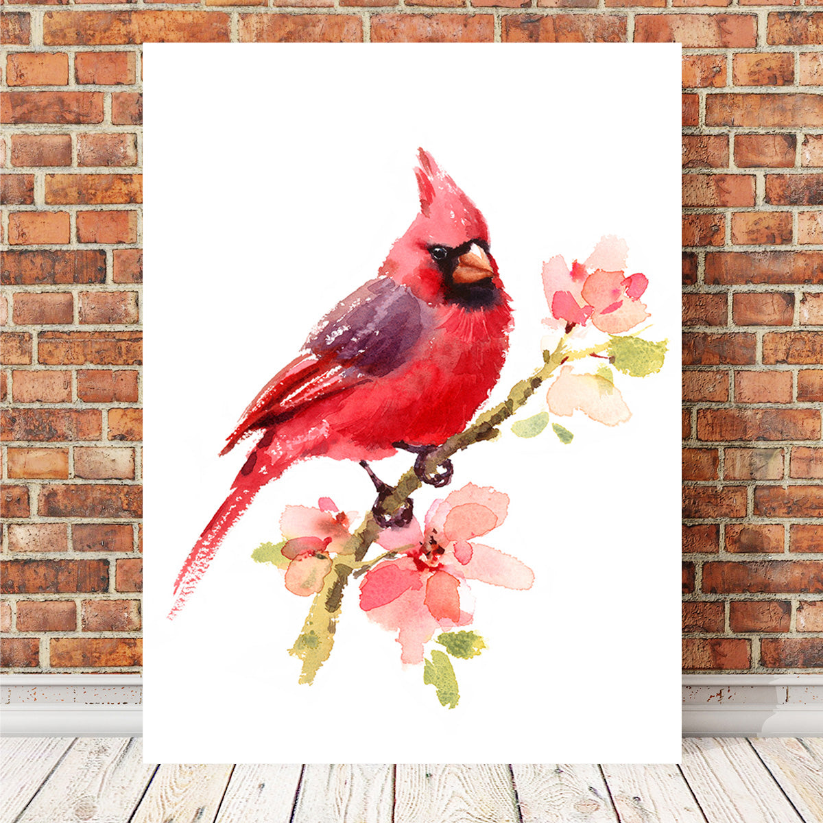 Stunning Watercolor Cardinal Wall Art for Your Home Decor