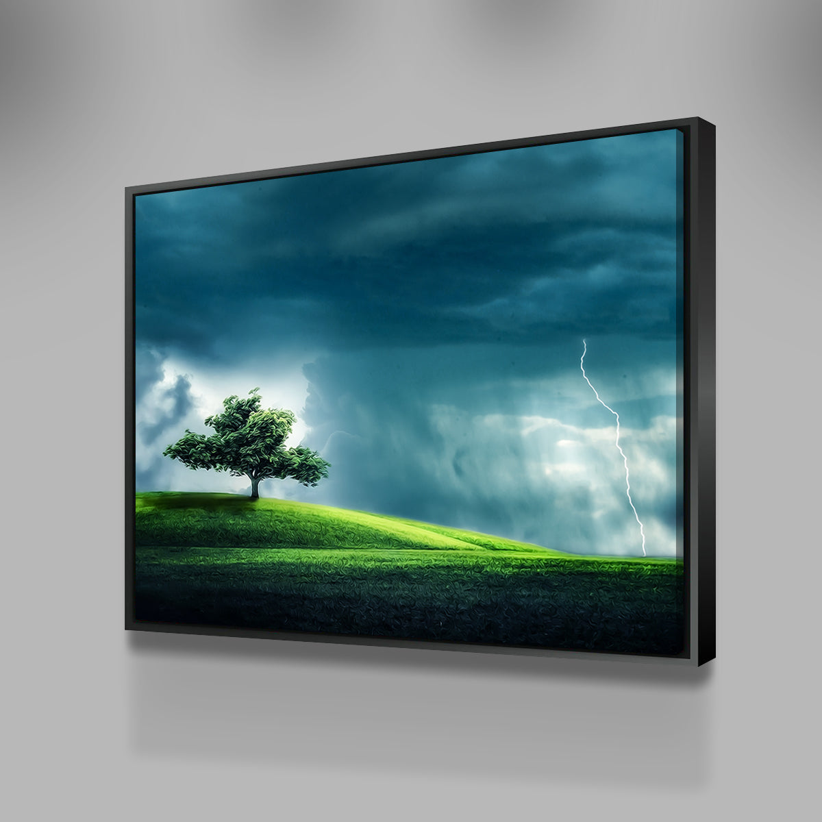 Exquisite Tree Alone Wall Art by George Sorin