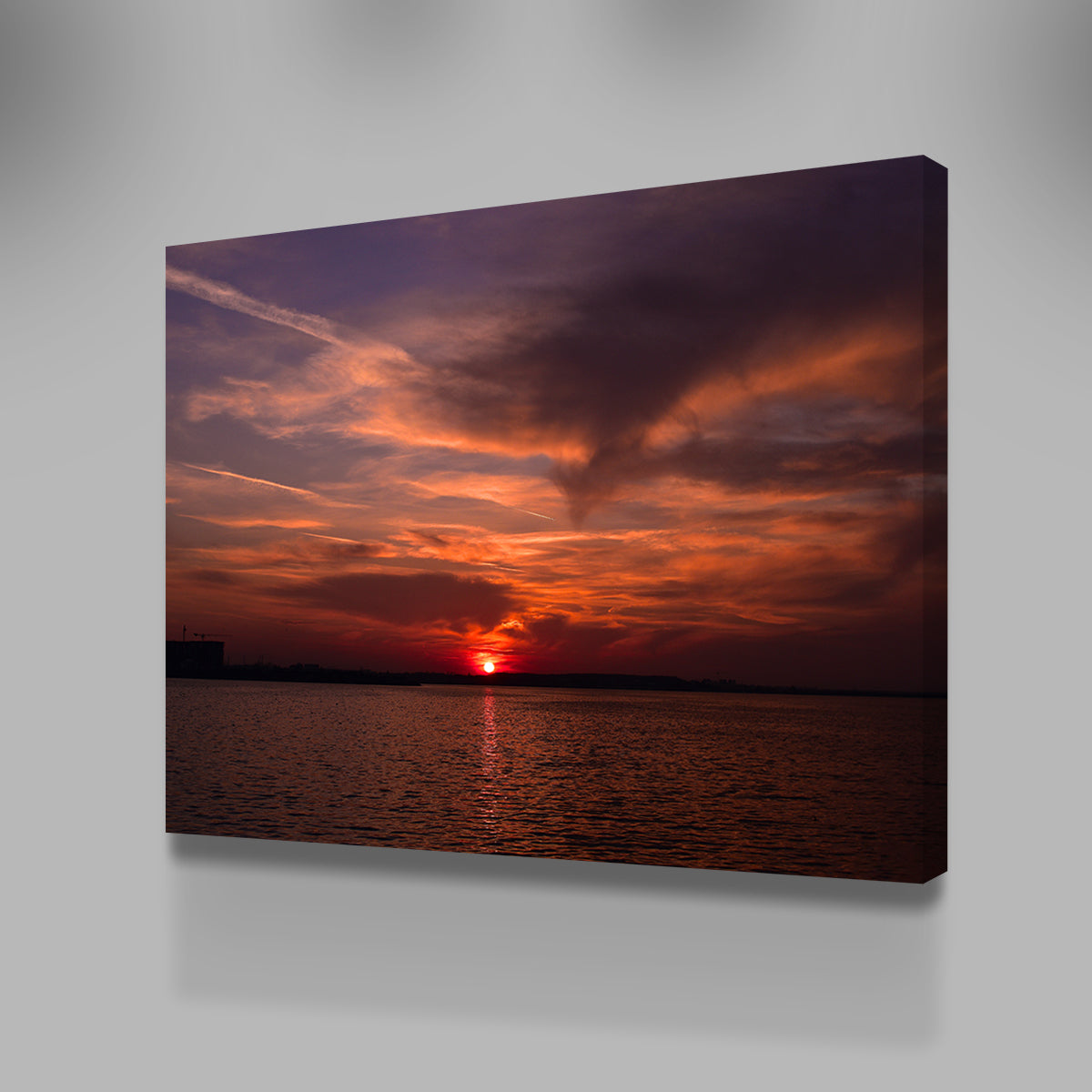 Stunning Bucharest Sunset 1 Wall Art for a Captivating Home Decor