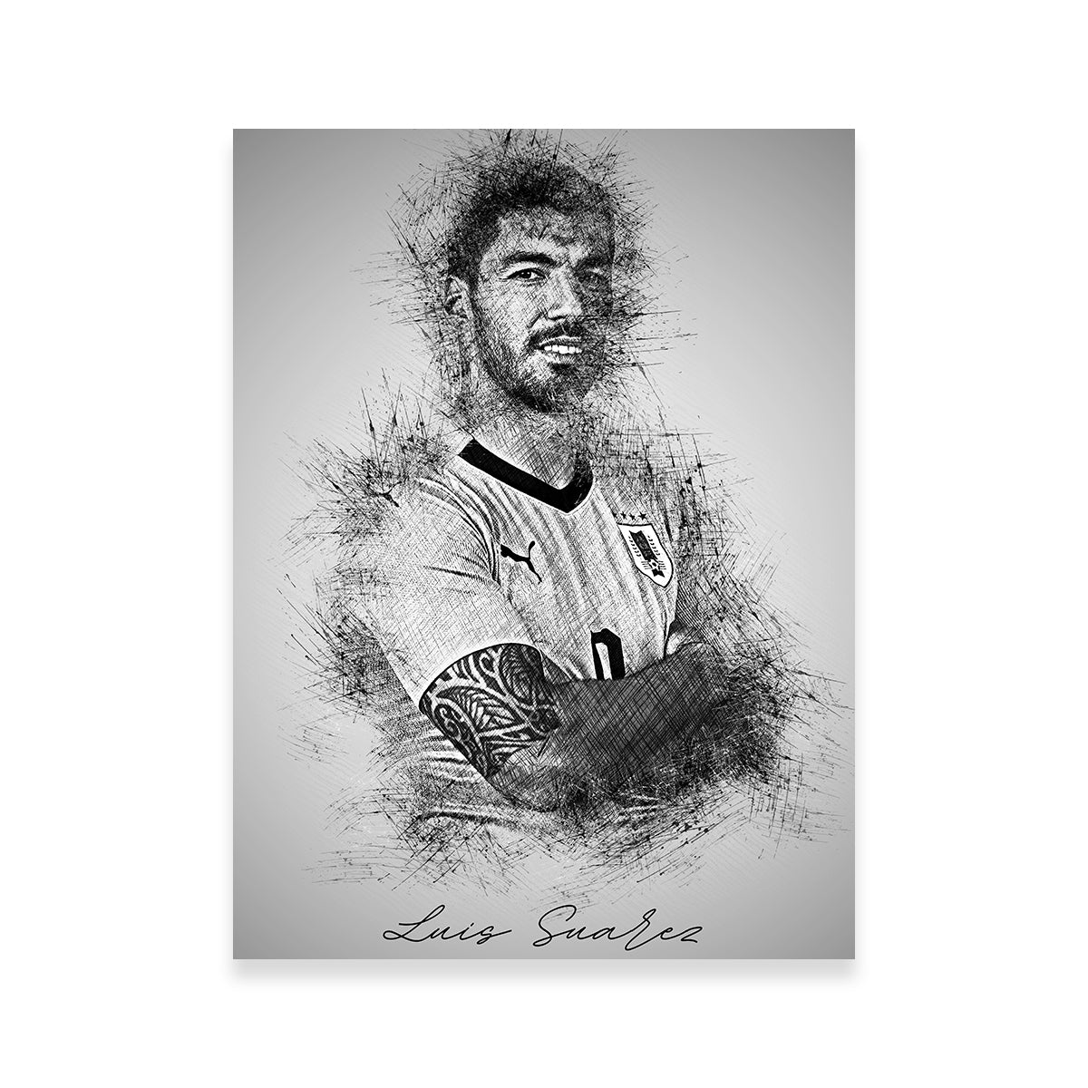 Stunning Luis Suárez Wall Art for Your Home Decor