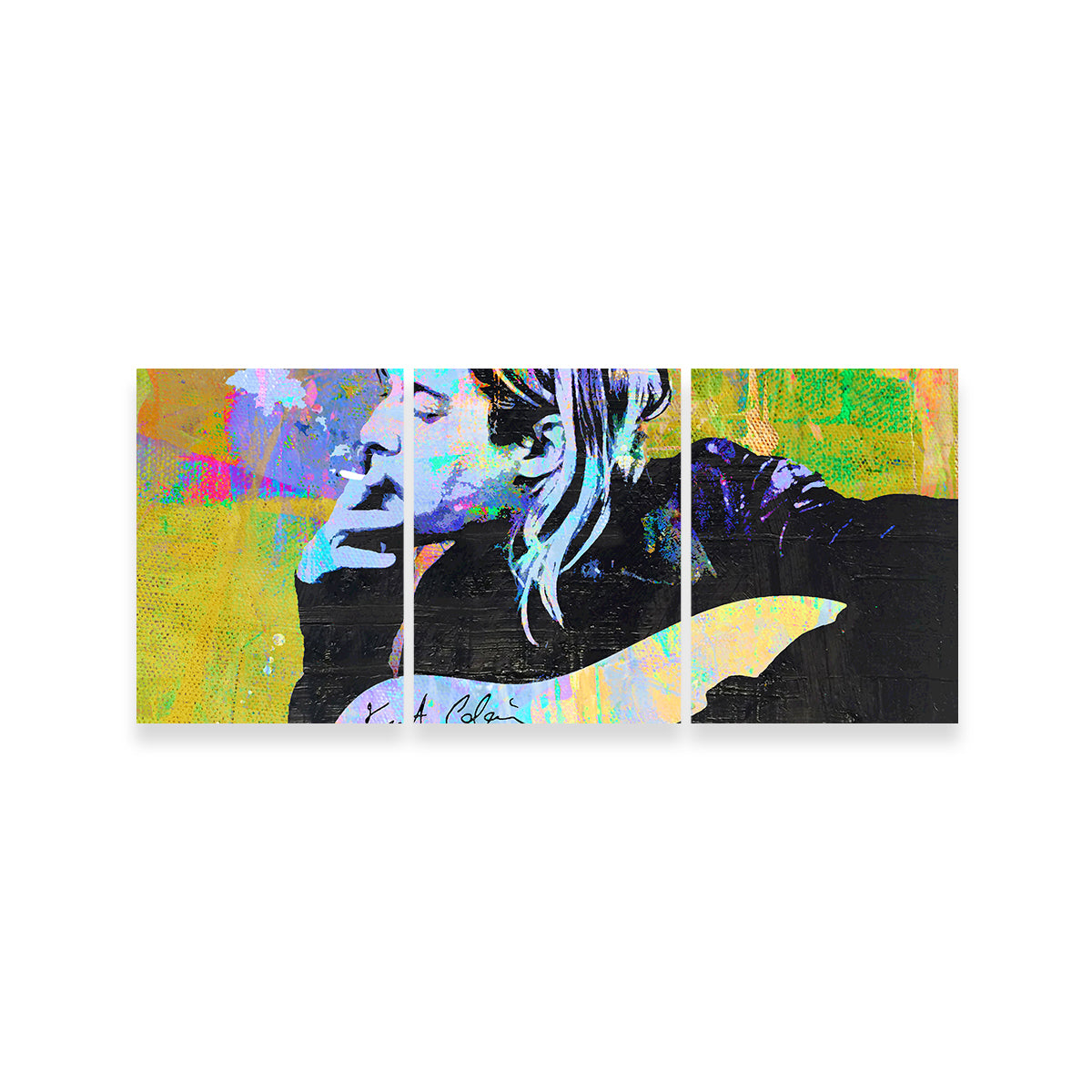 Stunning Kurt Cobain Wall Art by Stephen Chambers