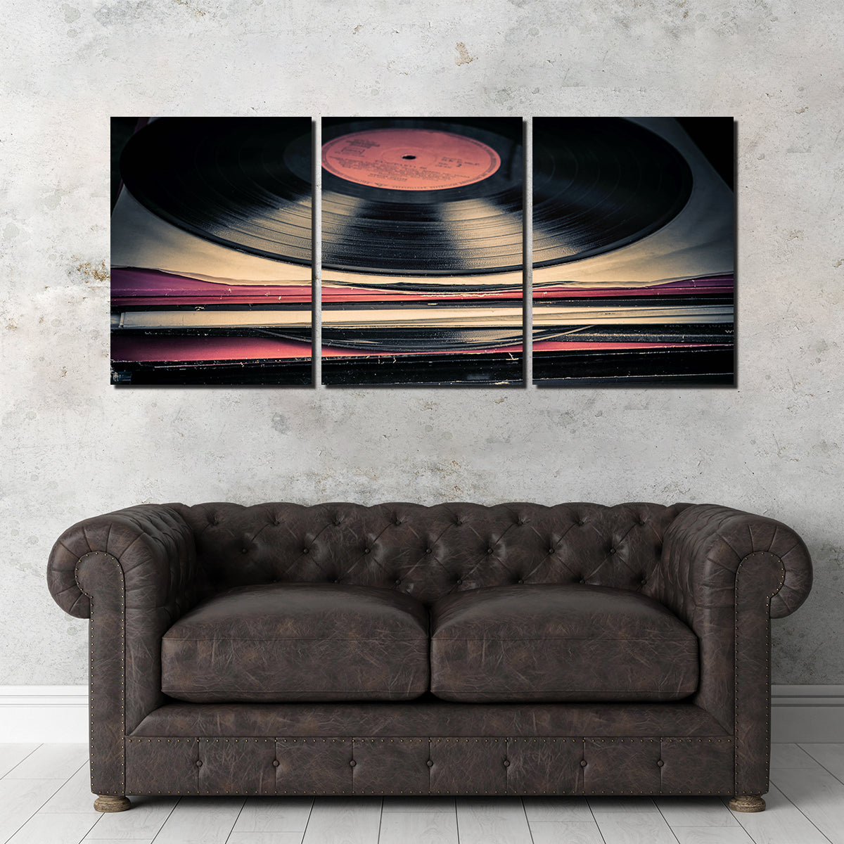 High - Quality Vinyl Records with Museum - Grade Canvas