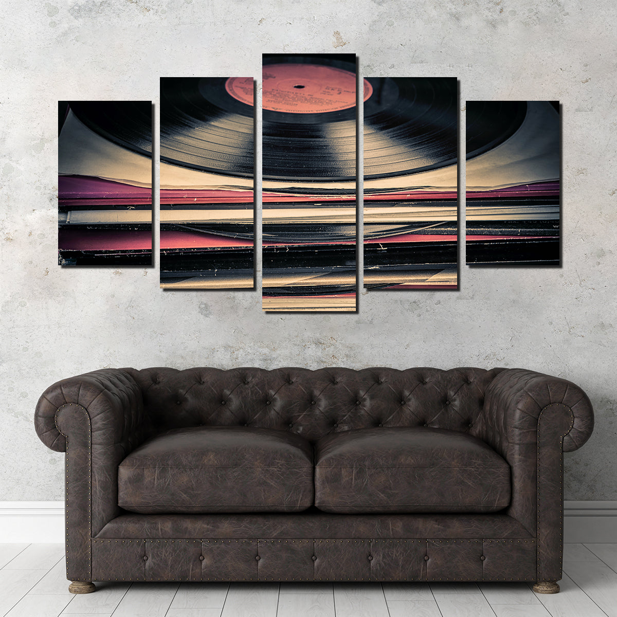 High - Quality Vinyl Records with Museum - Grade Canvas