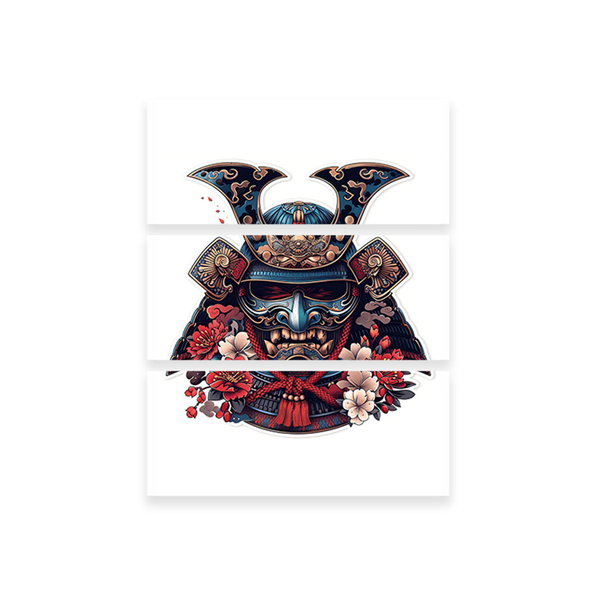 Authentic Traditional Japanese Samurai Mask Wall Art for Stunning Decor