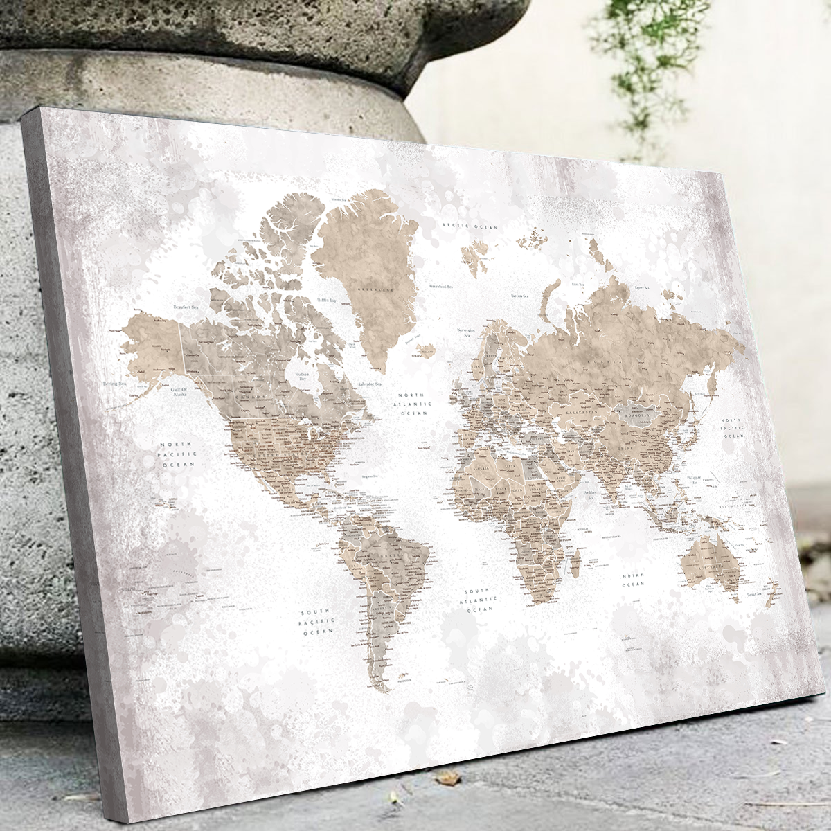 Exquisite World Map 54 Wall Art for Stunning Home Decor
