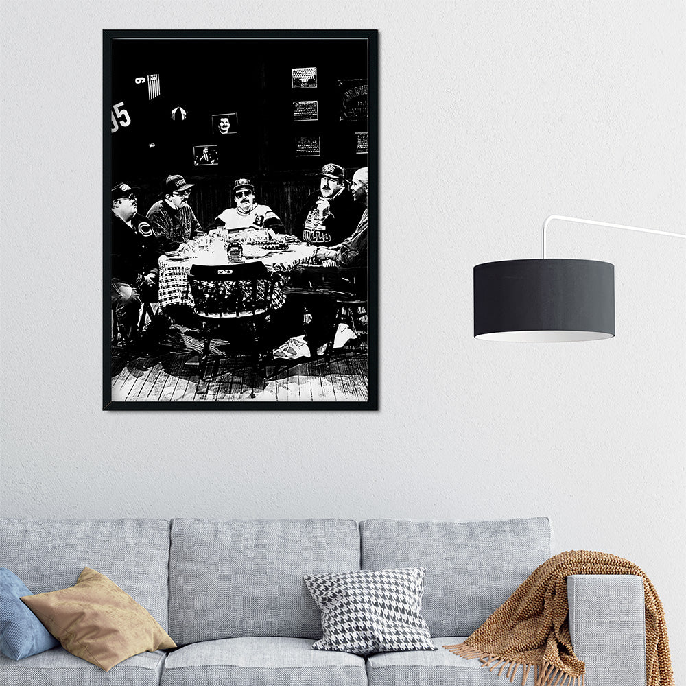 Da Bears Stunning Grayscale Wall Art for Home Decor