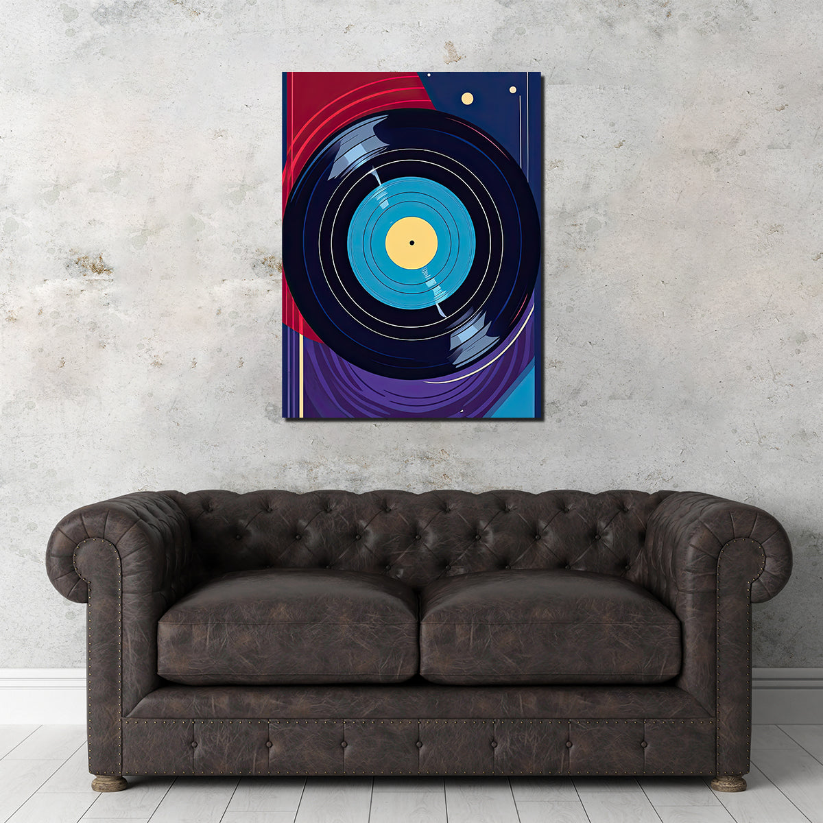 Stylish Vinyl Record Wall Art for Trendy Decor