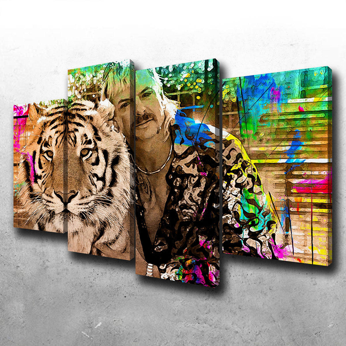 Stunning Tiger King Wall Art for Home Decor