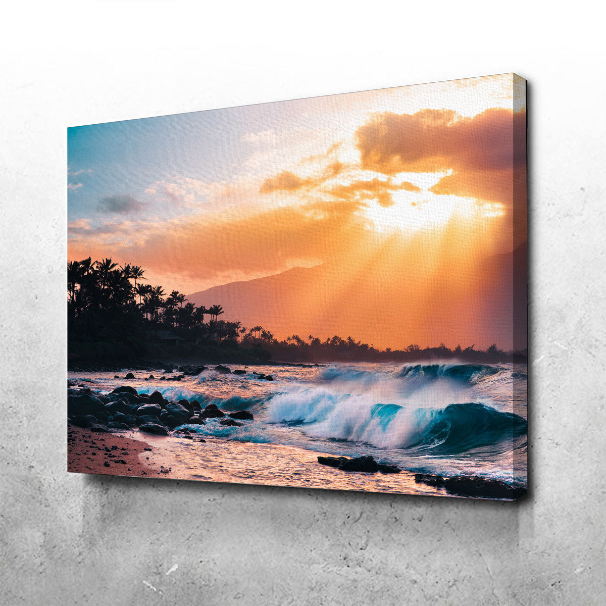 Stunning Sunset Paradise Wall Art by Lucas Moore
