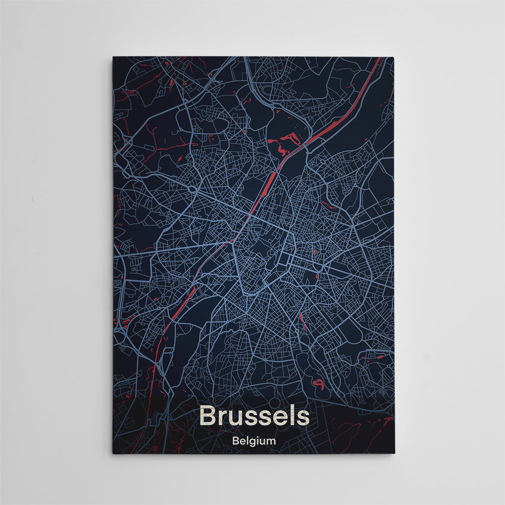Exquisite Brussels Wall Art by Tovu Yovi