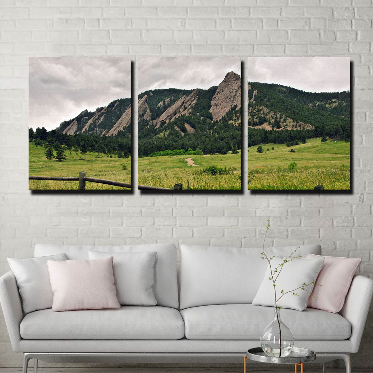 Boulder Flatirons Stunning Wall Art for Home Decor