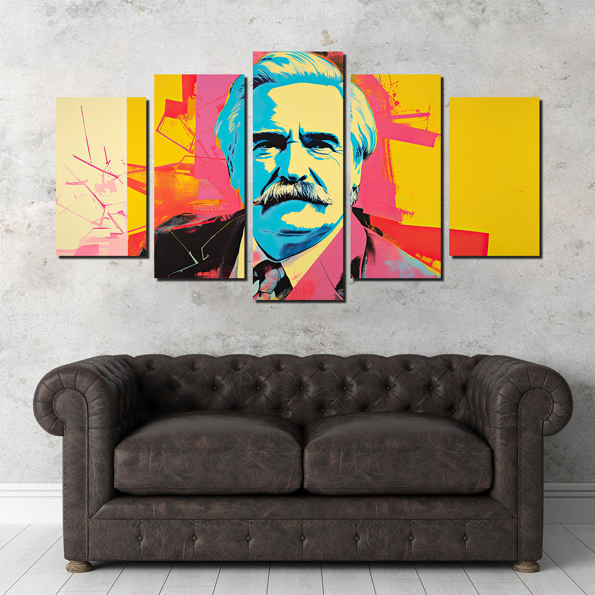 Lech Wałęsa - Stunning Warhol Style Wall Art for Your Home Decor