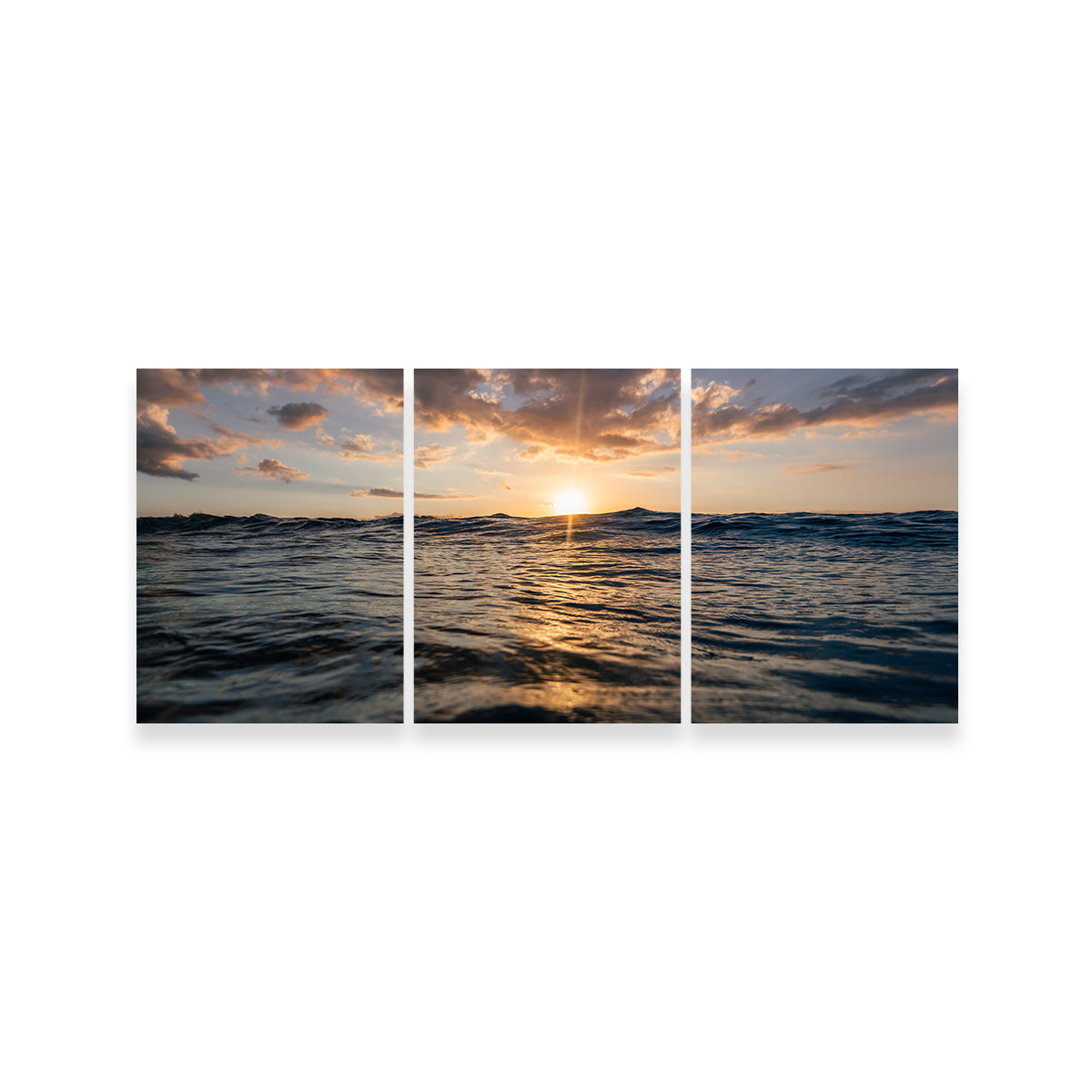 Stunning Sunset Ocean Wall Art by Lucas Moore