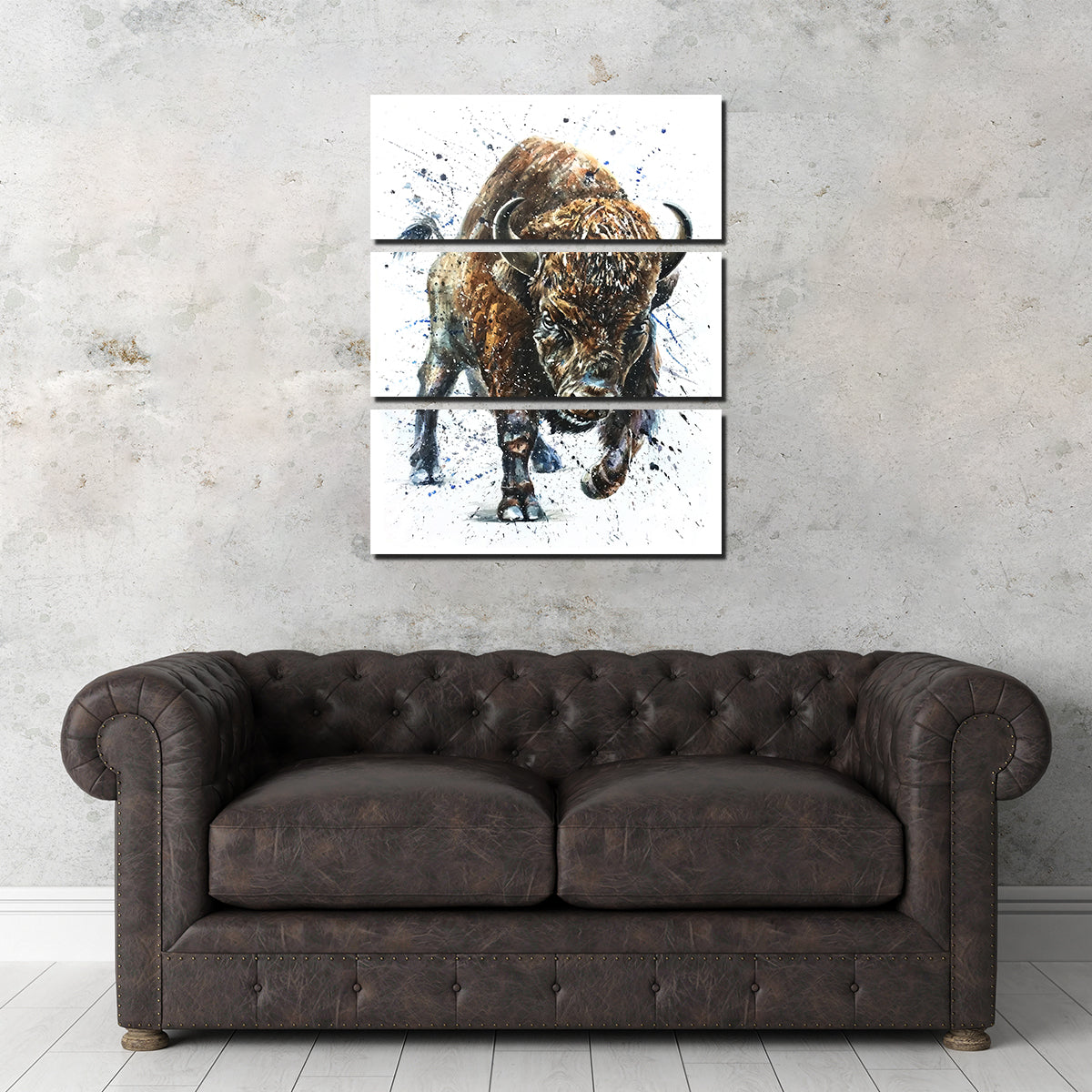 Exquisite Buffalo Painting Wall Art for Stunning Home Decor