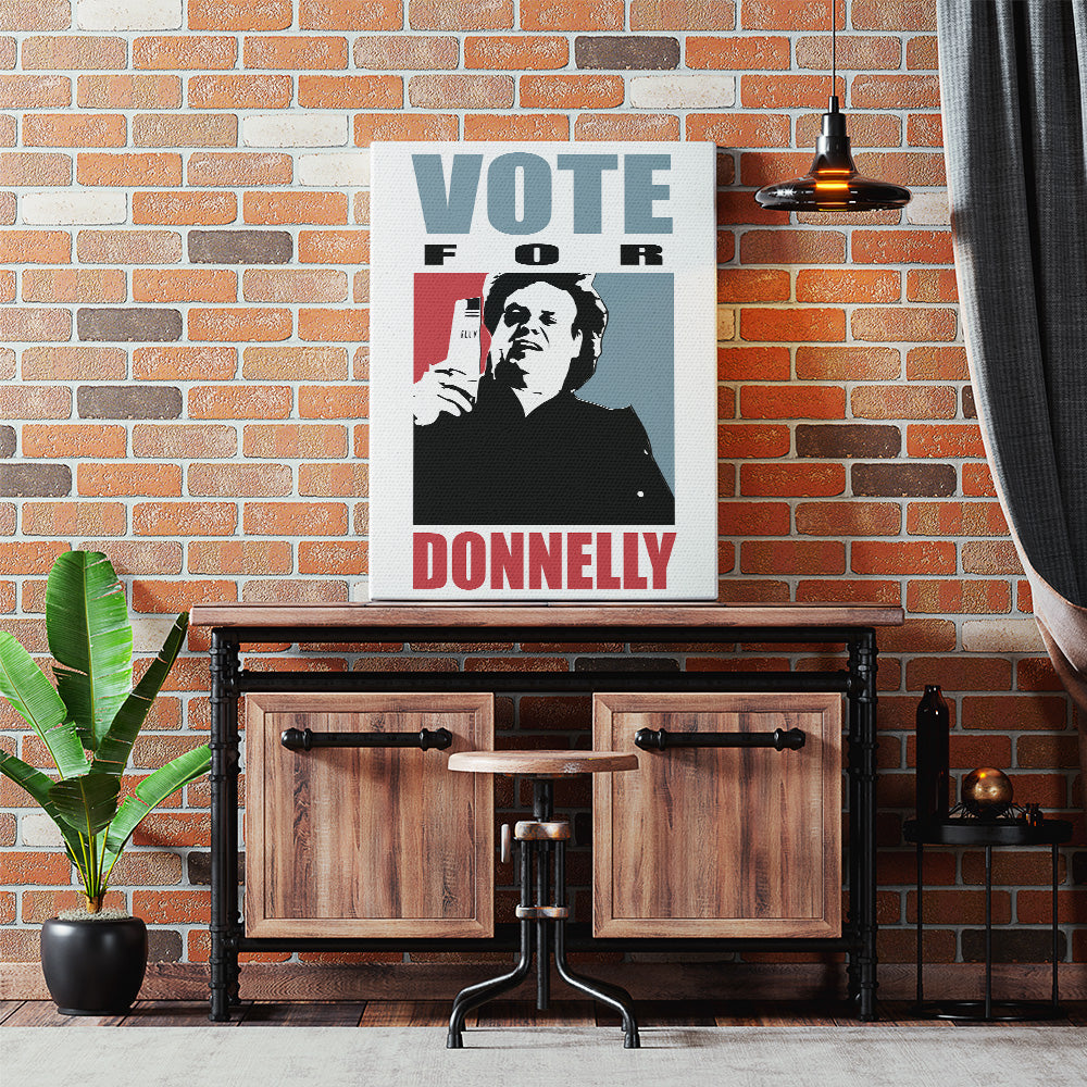 Vote Donnelly High - Quality Sustainable Wall Art