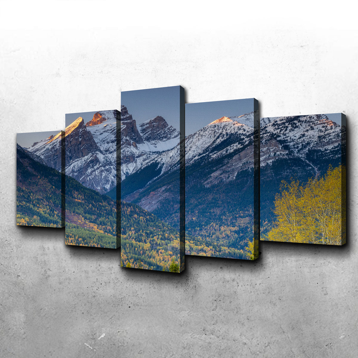 Exquisite Three Sisters Wall Art by Mike Cotton