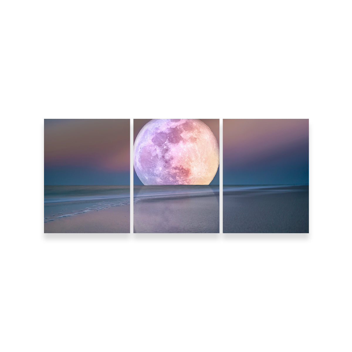 Stunning Moon Rise Wall Art by Eileen Rollin