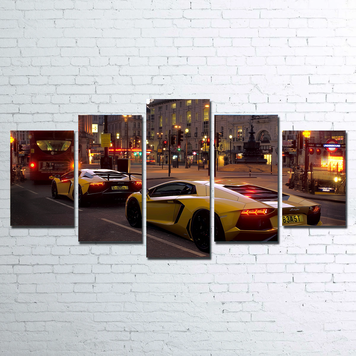 Stunning Traffic Jam Wall Art by Vynton