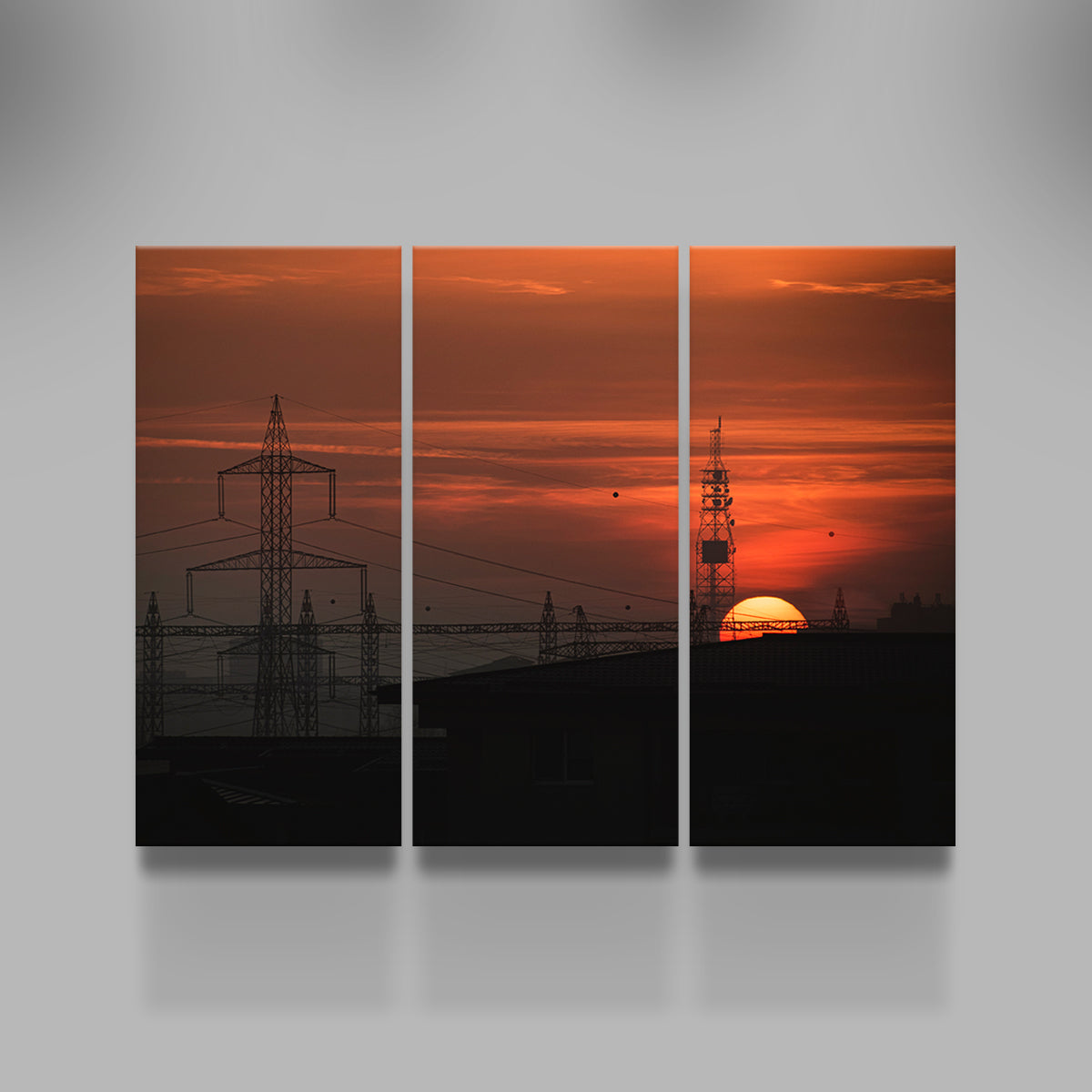 Stunning Bucharest Sunset 2 Wall Art for Your Home Decor