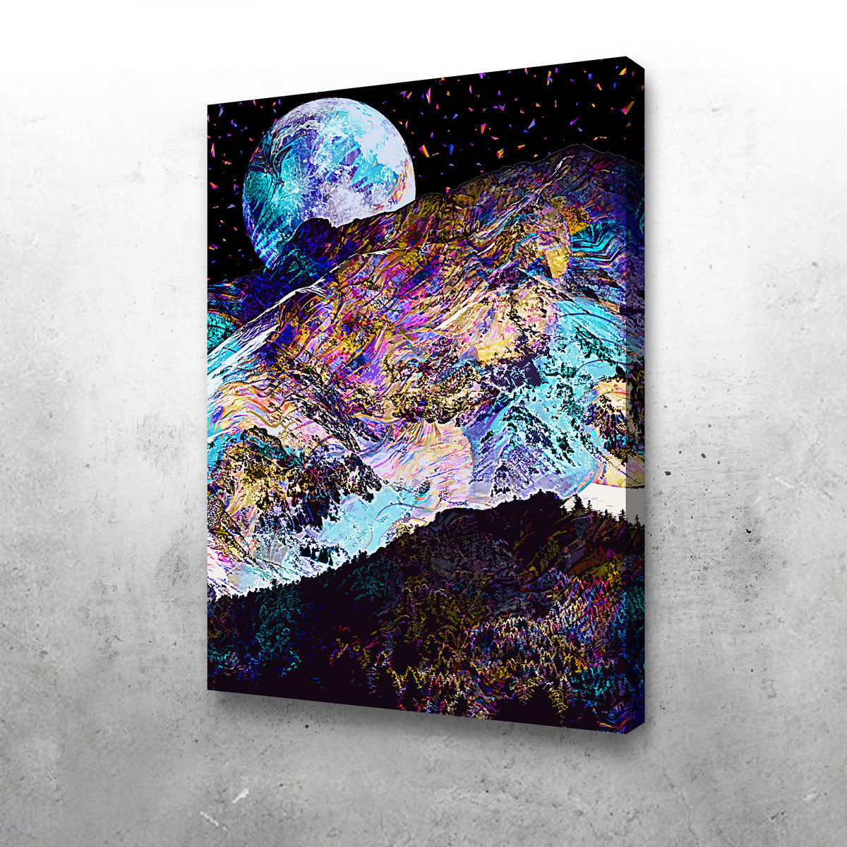 Stunning Moonscape 12 Wall Art by Gab Fernando
