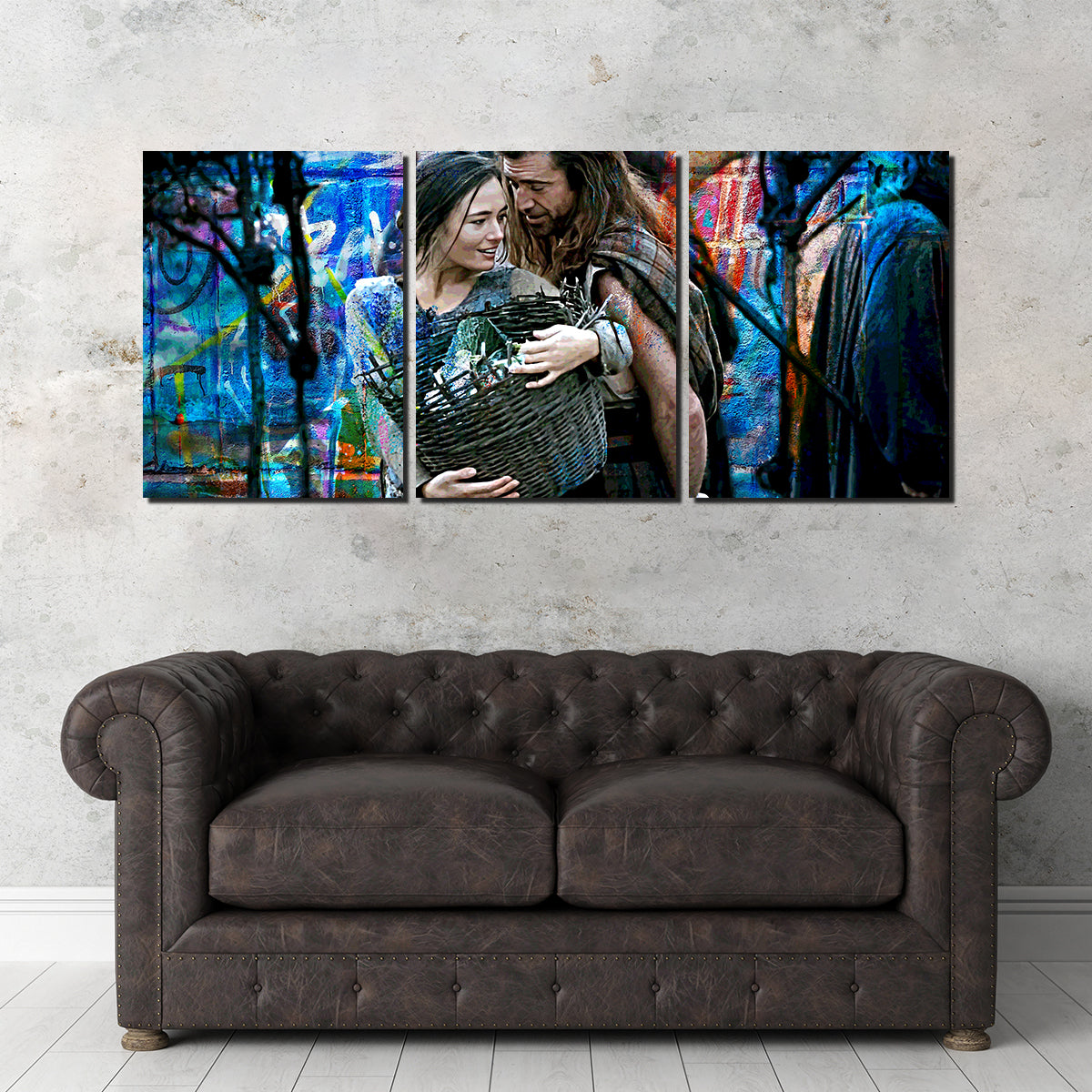 Exquisite Murron and Wallace Kiln - Dried Pine Wood Canvas Prints