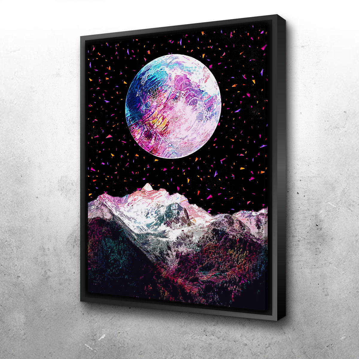 Stunning Moonscape 7 Wall Art by Gab Fernando