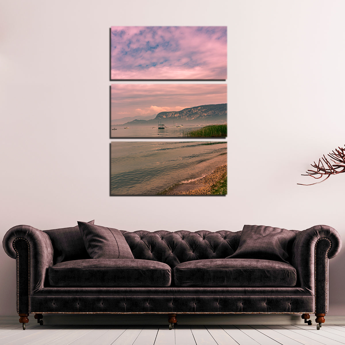 Stunning Waves on Lake Wall Art by Stefano Baltieri
