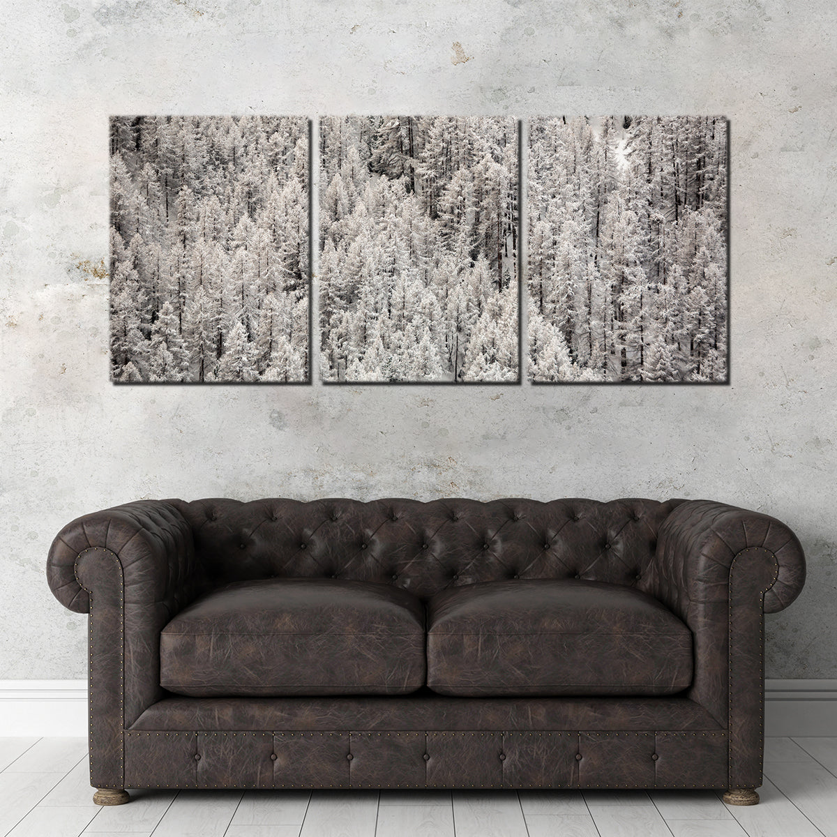 Late Snowfall Wall Art by Jeff Graphy - High - Quality Museum Canvas