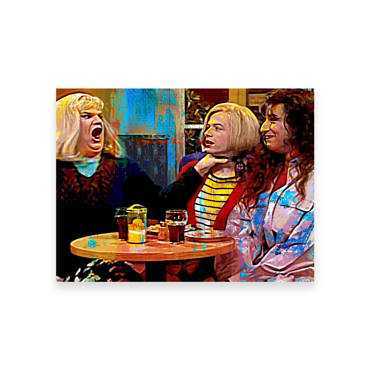 Stunning 'Lay Off Me I'm Starving' Wall Art for Your Home Decor