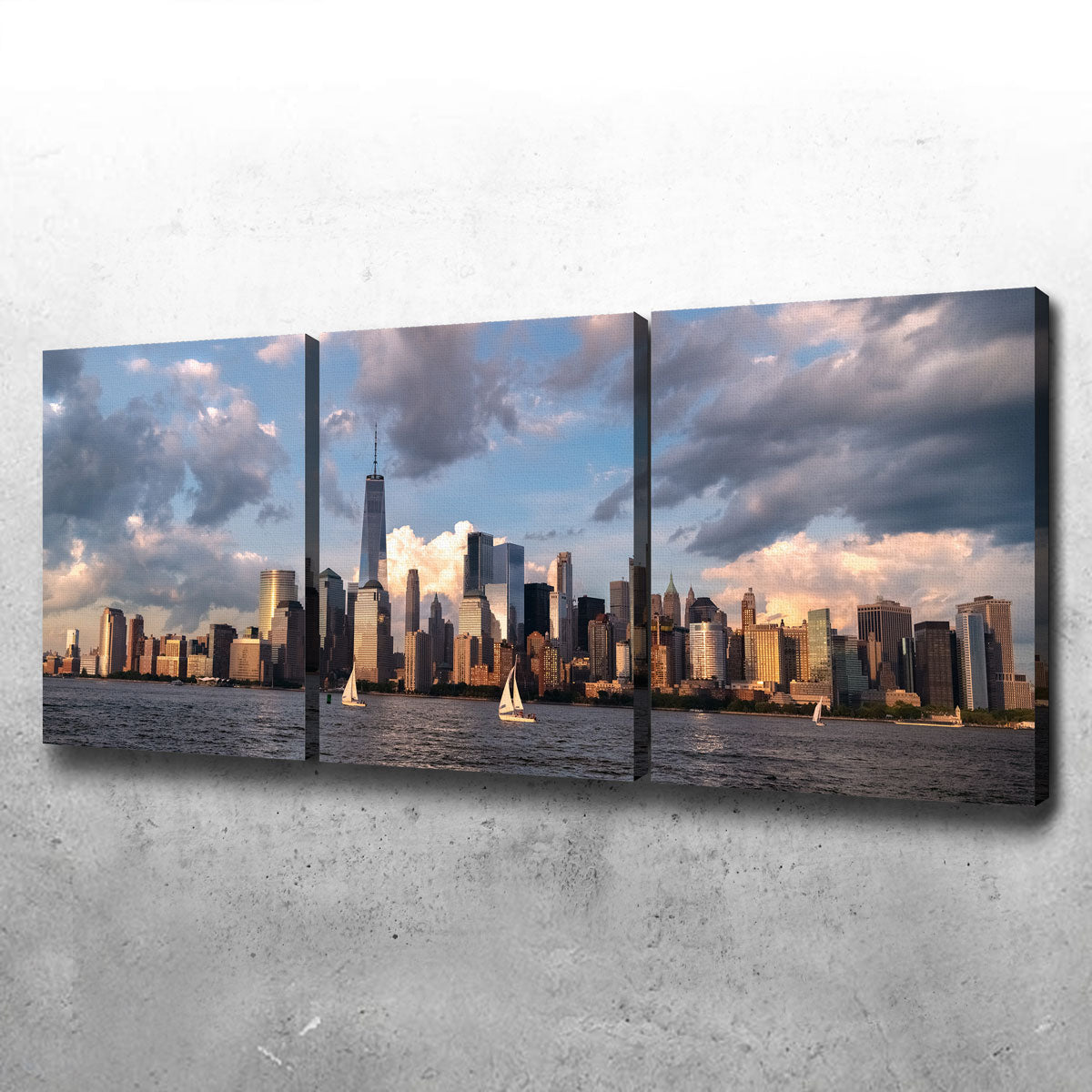 Exquisite Sunset Sails Wall Art by Shaun Mayer