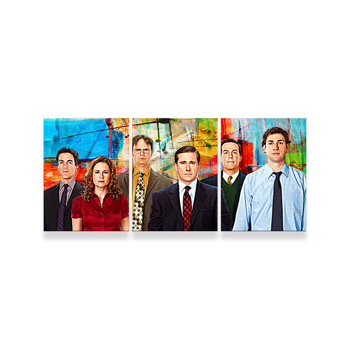 Exquisite The Office Wall Art - Sustainable Pine Wood Framed Museum Quality Canvas