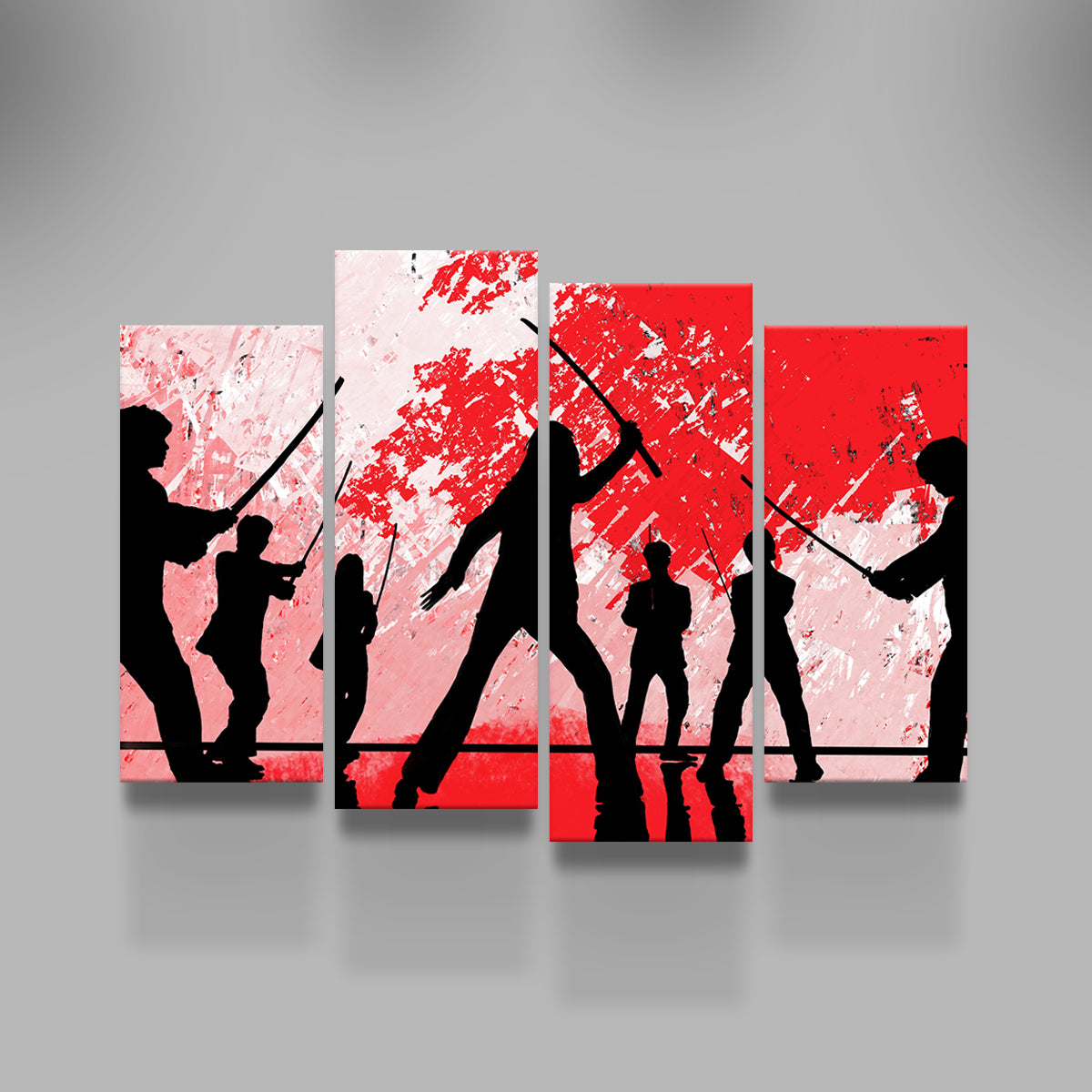 Stunning Bride vs Crazy 88 Wall Art by Andy Brackpool