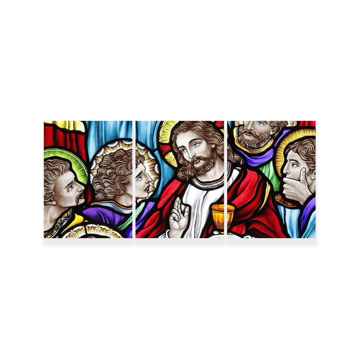 Exquisite Last Supper Canvas Print