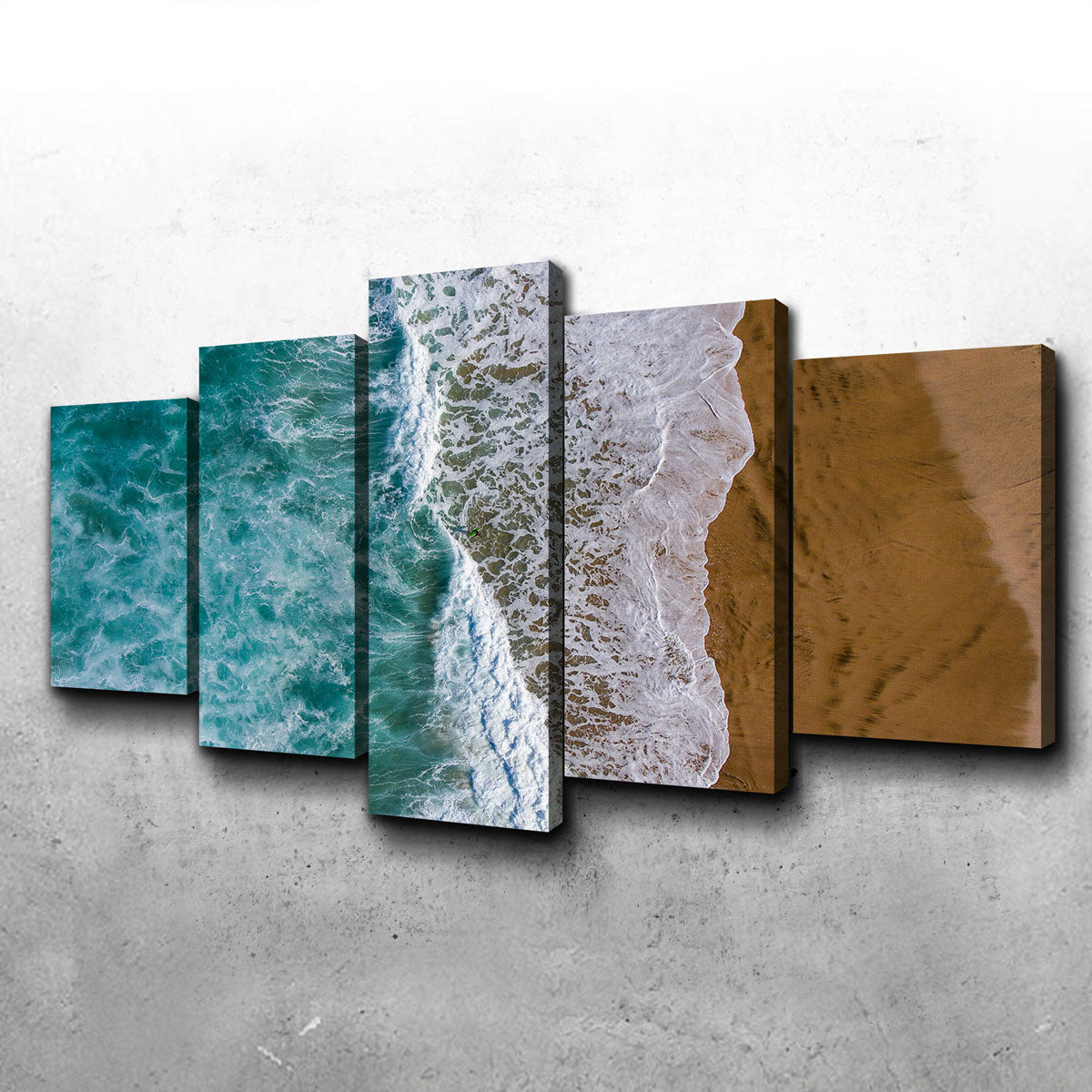 Exquisite Wet Sand Wall Art by Karolis Janulis