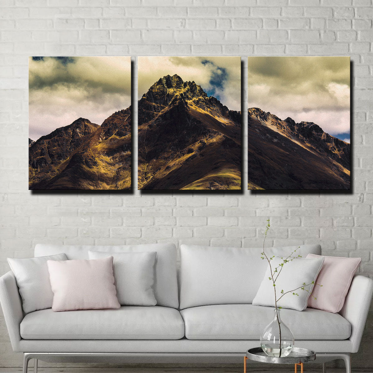Stunning Towering Summit Wall Art by Mike Cotton