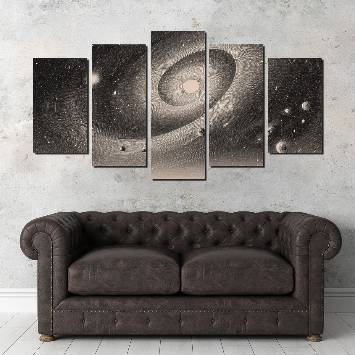 Stunning Vintage Galaxy Art Wall Decor for Home