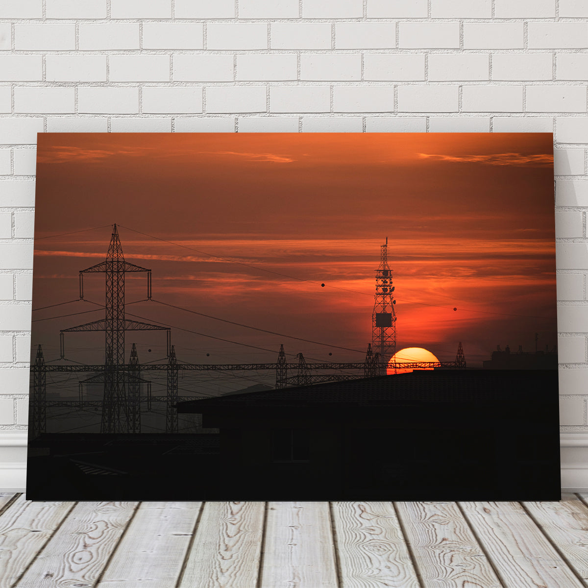 Stunning Bucharest Sunset 2 Wall Art for Your Home Decor