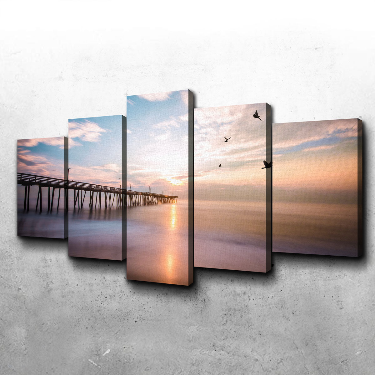 Stunning VA Beach Sunrise Wall Art by Lucas Moore