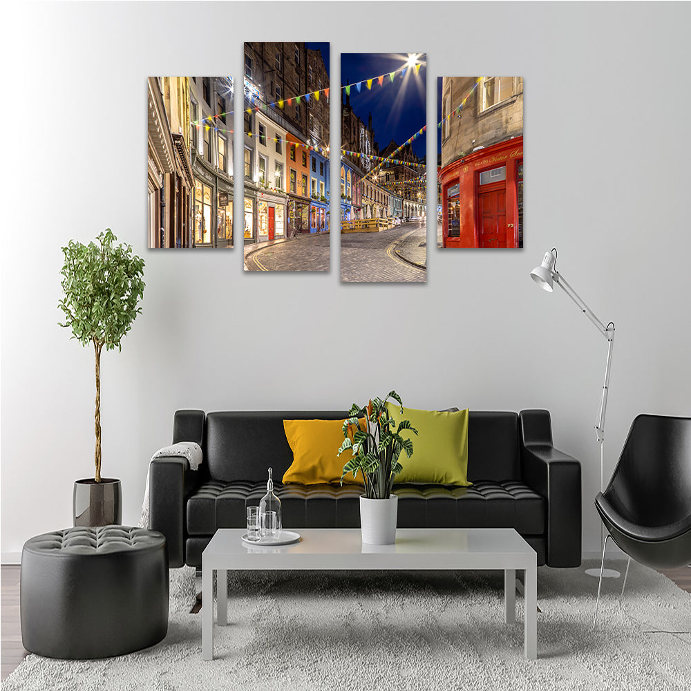 Stunning West Bow - Victoria Street Wall Art by Melanie Viola