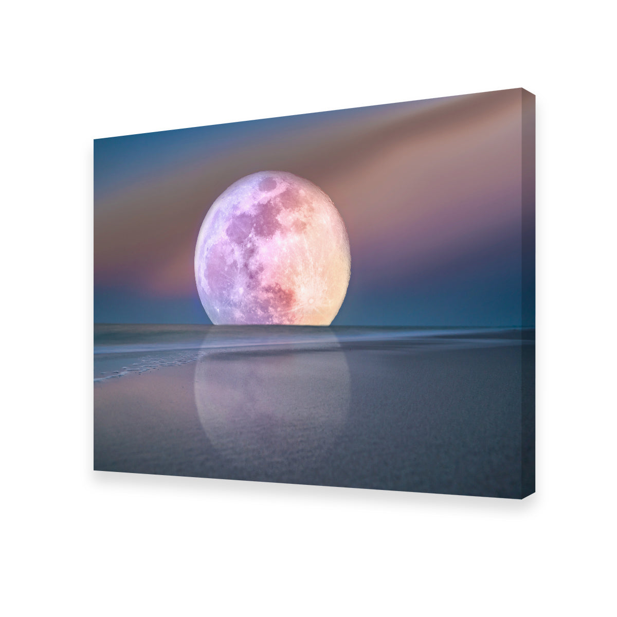 Stunning Moon Rise Wall Art by Eileen Rollin