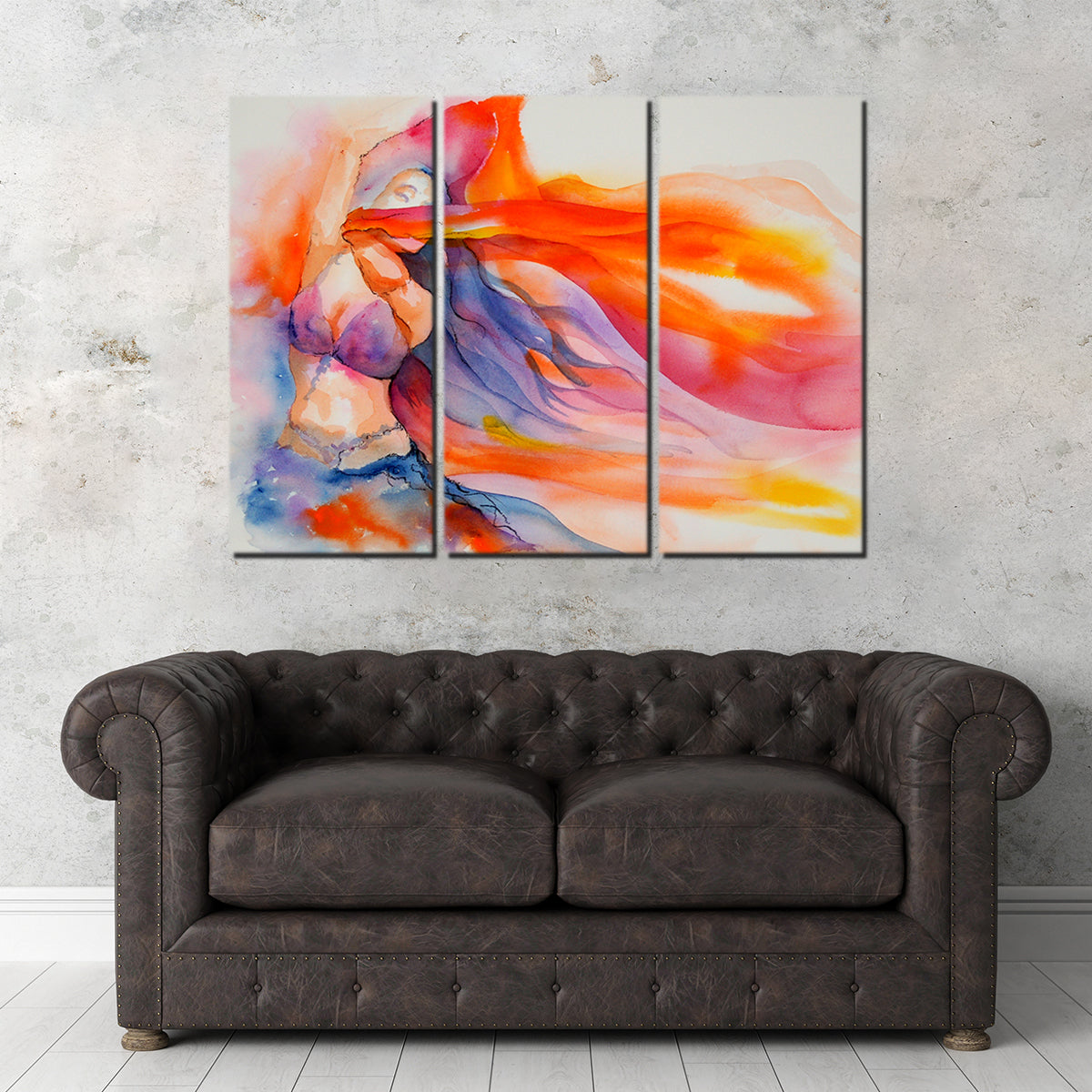 Exquisite Veil Swirl Wall Art by Gerry Segismundo