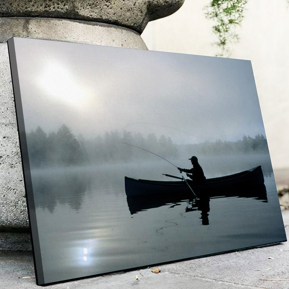 Stunning Fishing Boat Canvas Wall Art for Home Decor