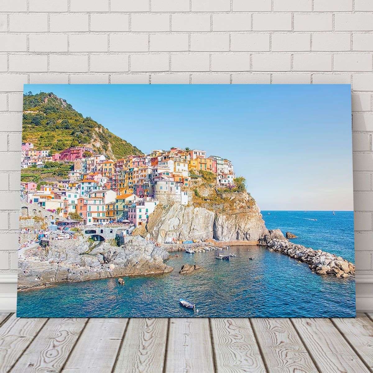Exquisite Manarola Wall Art by Manjik Pictures