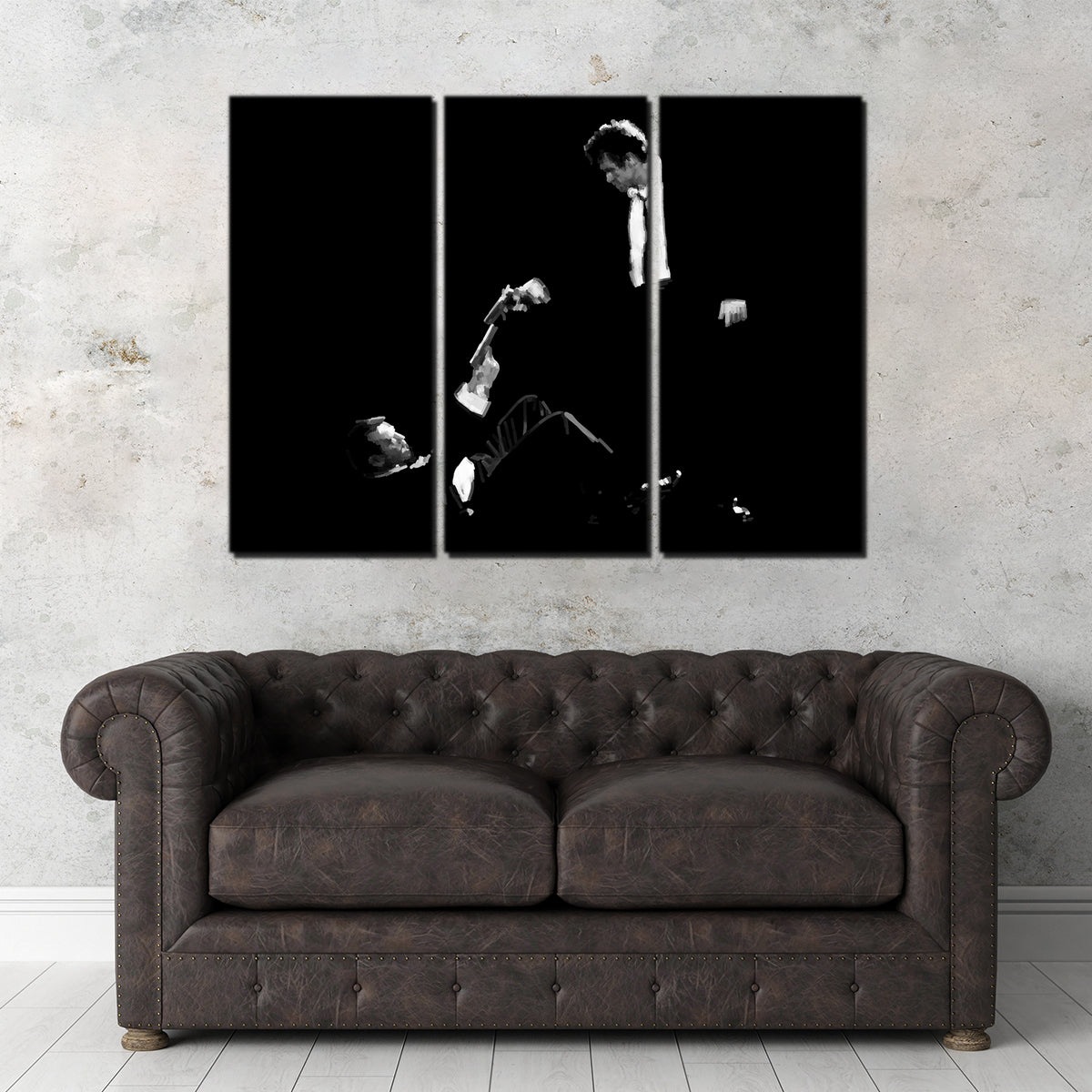 Stunning White Vs Pink Wall Art by Andy Brackpool