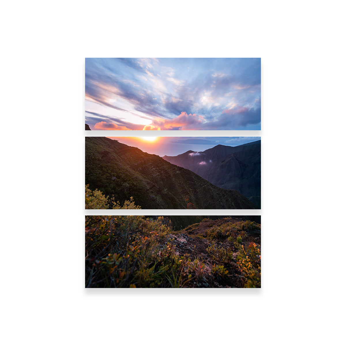 Stunning Sunset Ridge Wall Art by Lucas Moore