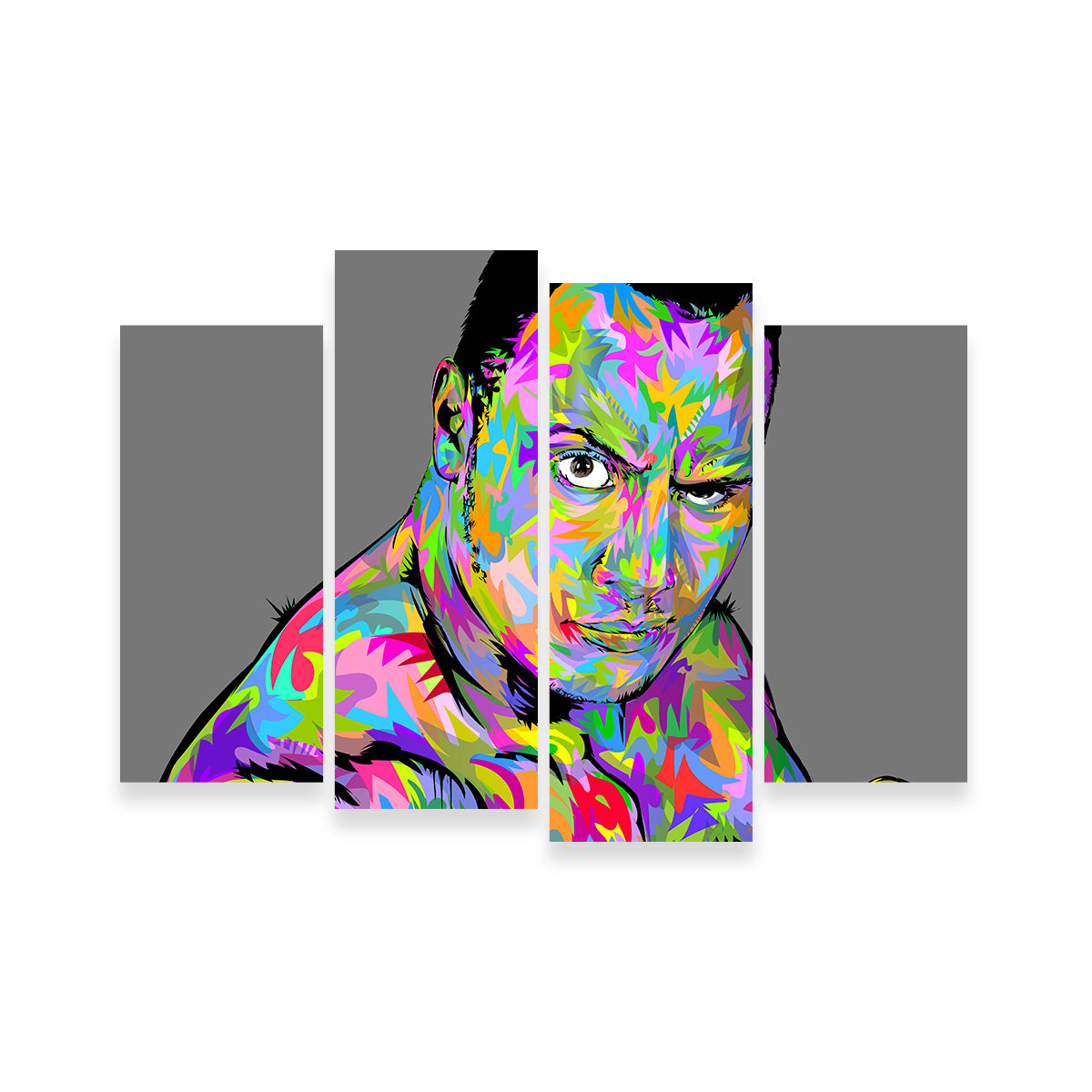 Stunning The Rock Wall Art for Home Decor