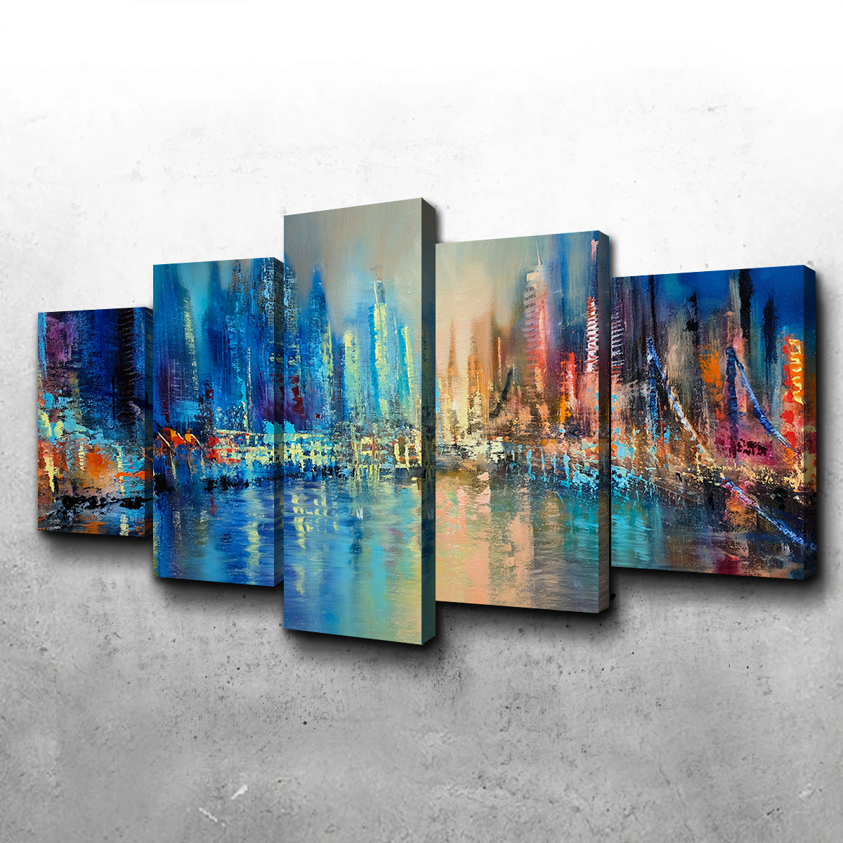 Exquisite The Town Wall Art by Annette Schmucker