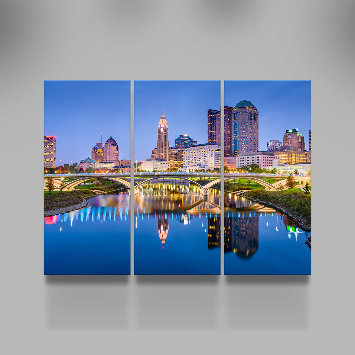 Exquisite Columbus Skyline Wall Art for Stunning Home Decor