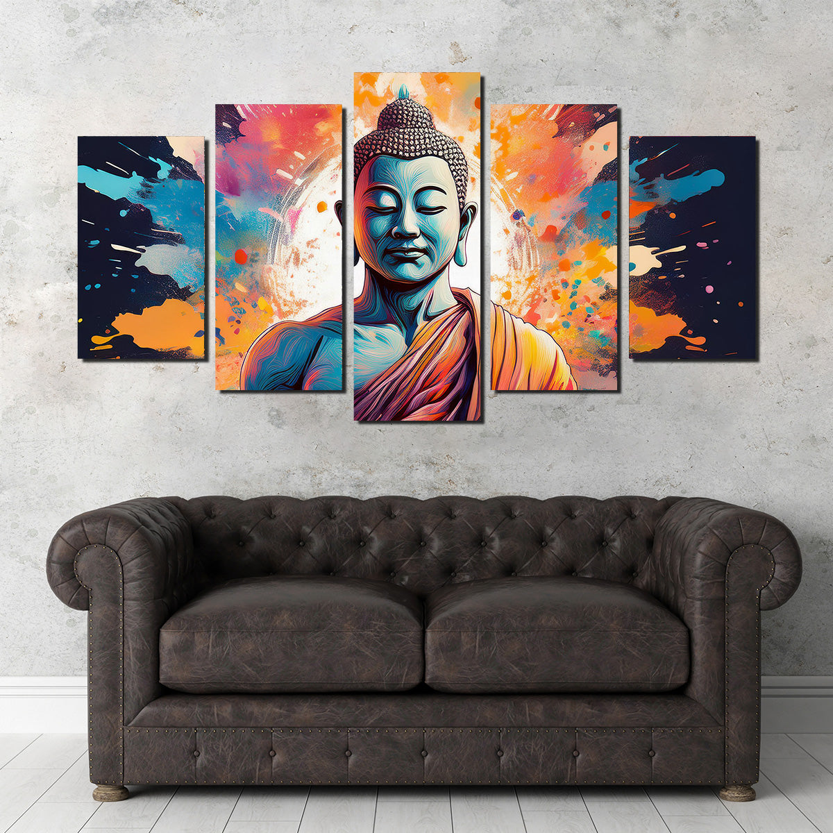 Exquisite Buddha Art Print on Museum-Quality Canvas
